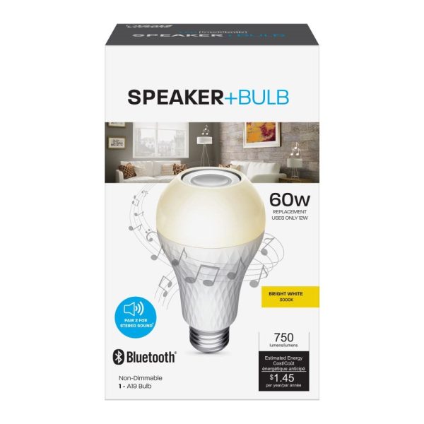 LED Built-in Speaker Intellibulb - Image 2